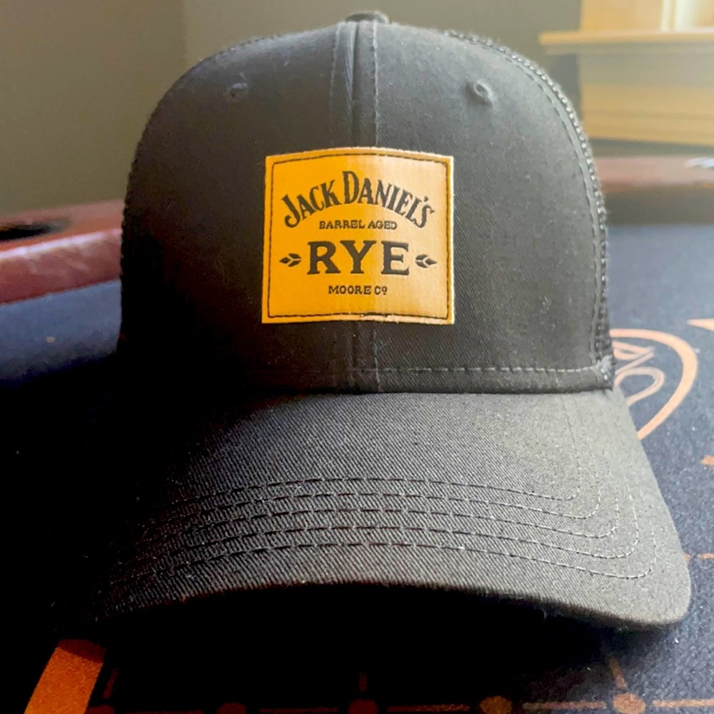 Jack Daniels rye trucker hat